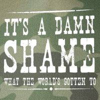 Oliver Anthony Its A Damn Shame What The Worlds Gotten To Legacy Tie Dye Trucker Hat
