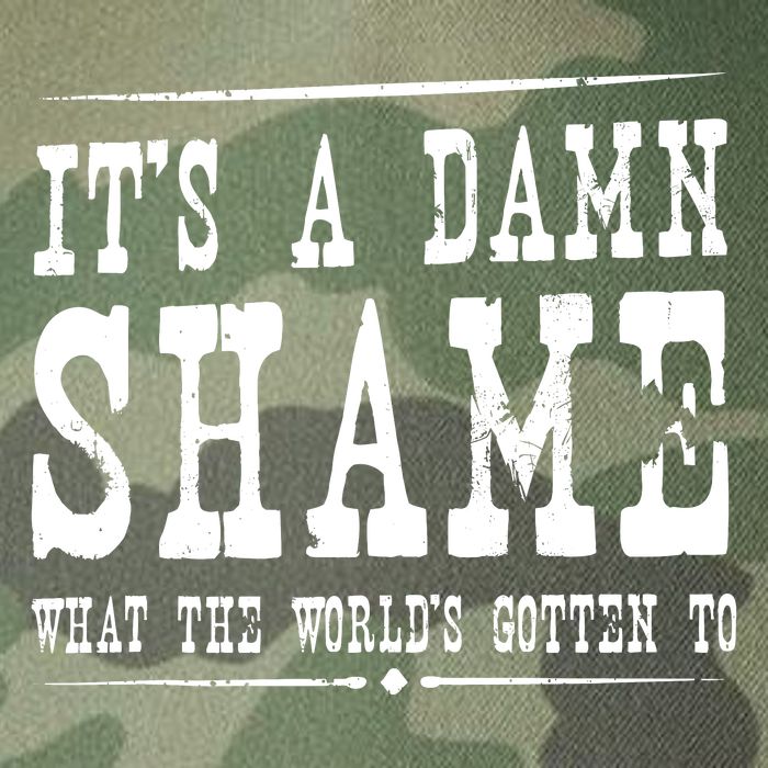Oliver Anthony Its A Damn Shame What The Worlds Gotten To Legacy Tie Dye Trucker Hat