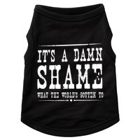 Oliver Anthony Its A Damn Shame What The Worlds Gotten To Doggie Tank
