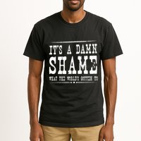 Oliver Anthony Its A Damn Shame What The Worlds Gotten To Tall T-Shirt