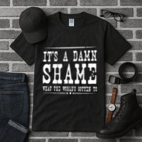 Oliver Anthony Its A Damn Shame What The Worlds Gotten To Tall T-Shirt