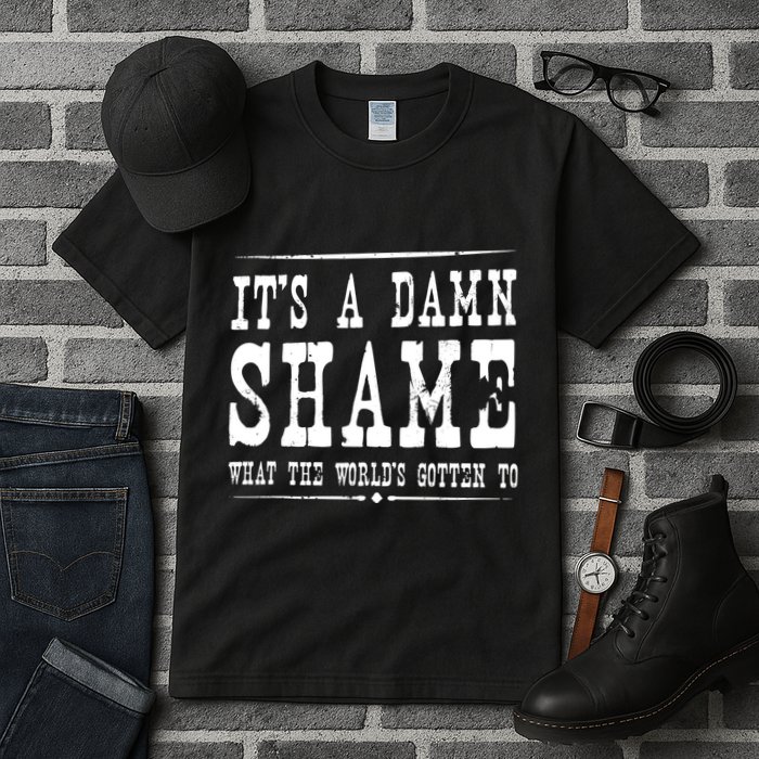 Oliver Anthony Its A Damn Shame What The Worlds Gotten To Tall T-Shirt