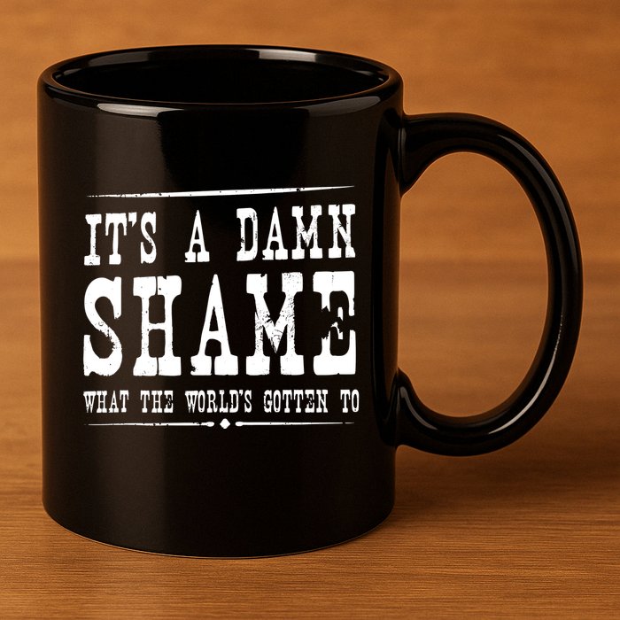 Oliver Anthony Its A Damn Shame What The Worlds Gotten To 11oz C Handle Ceramic Mug