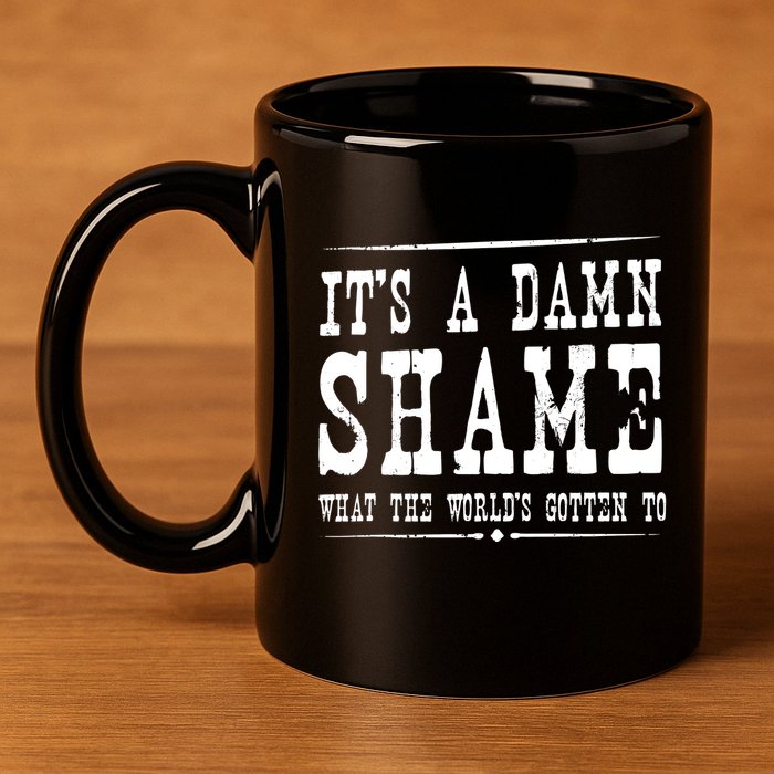 Oliver Anthony Its A Damn Shame What The Worlds Gotten To 11oz C Handle Ceramic Mug