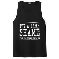 Oliver Anthony Its A Damn Shame What The Worlds Gotten To PosiCharge Competitor Tank