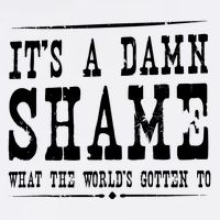 Oliver Anthony Its A Damn Shame What The Worlds Gotten To Garment-Dyed Sweatshirt