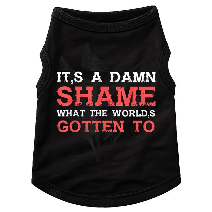 Oliver Anthony Its A Damn Shame What The Worlds Gotten To Doggie Tank