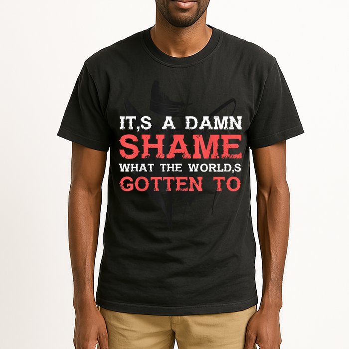 Oliver Anthony Its A Damn Shame What The Worlds Gotten To Tall T-Shirt