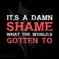 Oliver Anthony Its A Damn Shame What The Worlds Gotten To Ladies Essential Flowy Tank