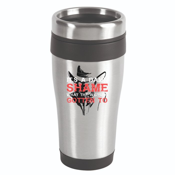 Oliver Anthony Its A Damn Shame What The Worlds Gotten To 16oz Travel Tumbler