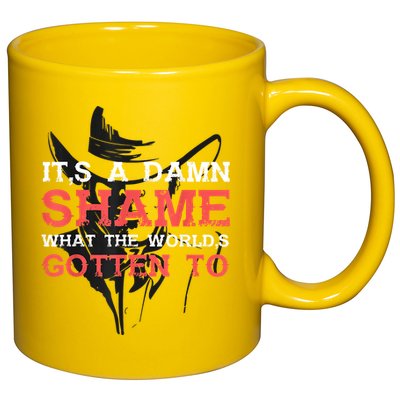 Oliver Anthony Its A Damn Shame What The Worlds Gotten To 11oz C Handle Ceramic Mug