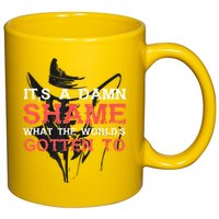 Oliver Anthony Its A Damn Shame What The Worlds Gotten To 11oz C Handle Ceramic Mug