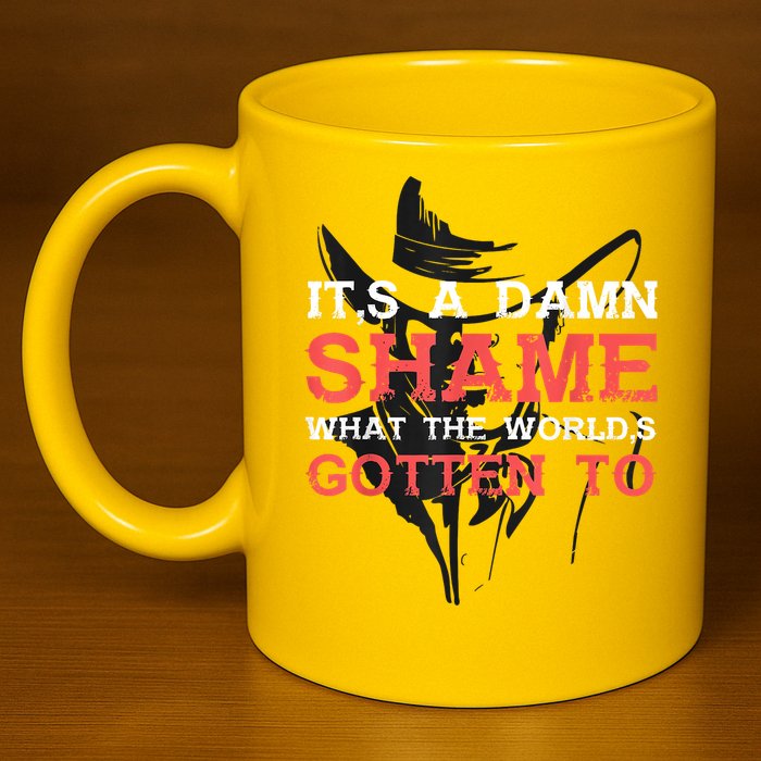 Oliver Anthony Its A Damn Shame What The Worlds Gotten To 11oz C Handle Ceramic Mug