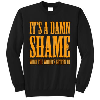 Oliver Anthony Its A Damn Shame What The Worlds Gotten To Sweatshirt