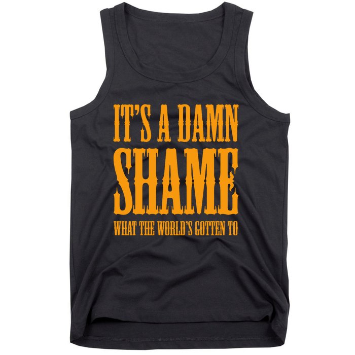 Oliver Anthony Its A Damn Shame What The Worlds Gotten To Tank Top