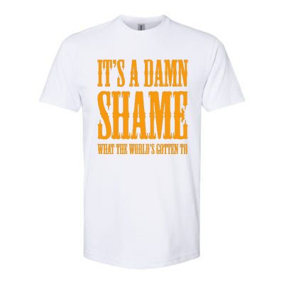 Oliver Anthony Its A Damn Shame What The Worlds Gotten To Softstyle CVC T-Shirt