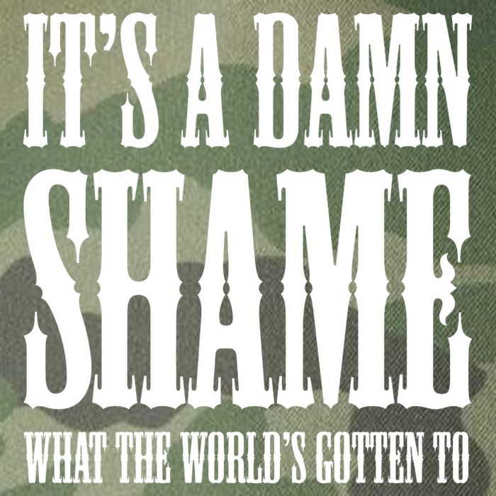 Oliver Anthony Its A Damn Shame What The Worlds Gotten To Legacy Tie Dye Trucker Hat