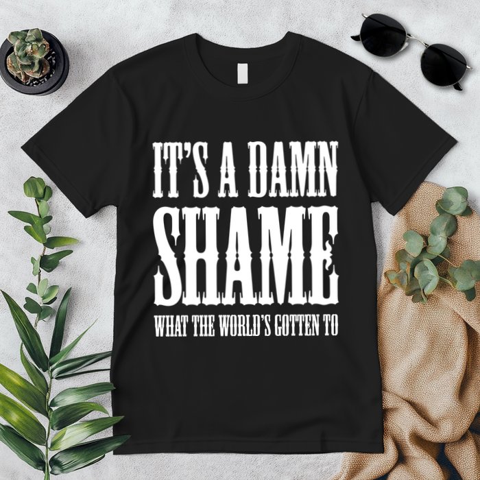Oliver Anthony Its A Damn Shame What The Worlds Gotten To Premium T-Shirt