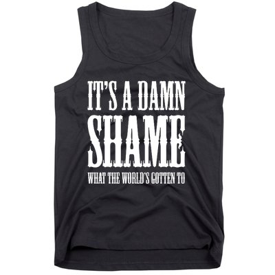 Oliver Anthony Its A Damn Shame What The Worlds Gotten To Tank Top