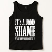 Oliver Anthony Its A Damn Shame What The Worlds Gotten To Tank Top