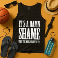 Oliver Anthony Its A Damn Shame What The Worlds Gotten To Tank Top