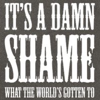 Oliver Anthony Its A Damn Shame What The Worlds Gotten To Cotton Canvas Backpack