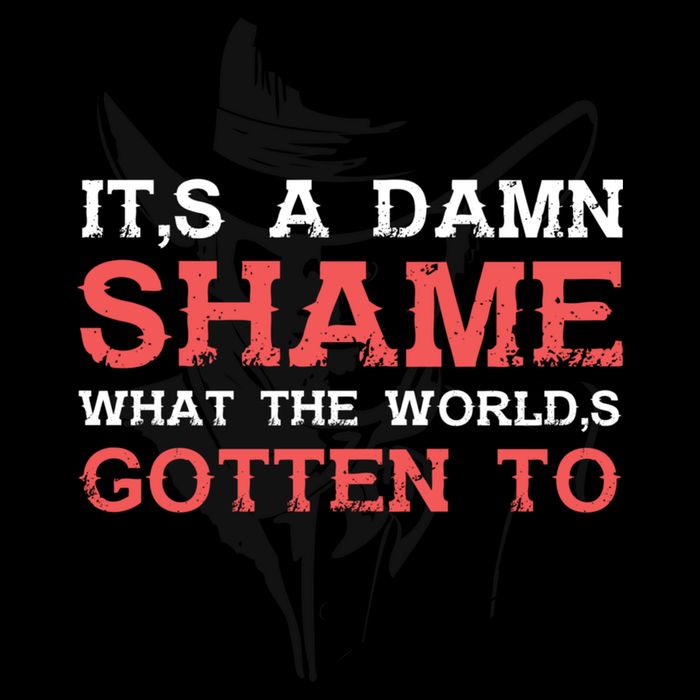 Oliver Anthony Its A Damn Shame What The Worlds Gotten To Stripe Pom Pom Beanie
