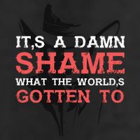 Oliver Anthony Its A Damn Shame What The Worlds Gotten To Trucker Hat