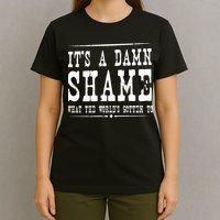 Oliver Anthony Its A Damn Shame What The Worlds Gotten To T-Shirt