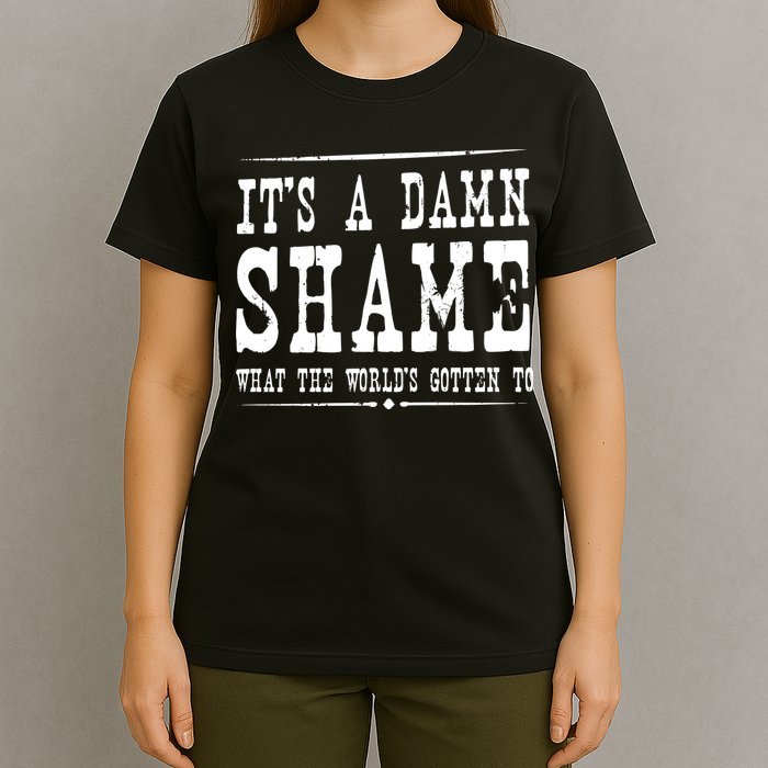 Oliver Anthony Its A Damn Shame What The Worlds Gotten To T-Shirt
