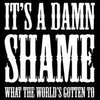 Oliver Anthony Its A Damn Shame What The Worlds Gotten To Poster
