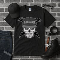 Oakland Day of The Dead Sugar Skull Tall T-Shirt