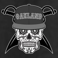 Oakland Day of The Dead Sugar Skull 15oz Campfire Ceramic Mug