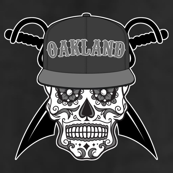 Oakland Day of The Dead Sugar Skull 15oz Campfire Ceramic Mug
