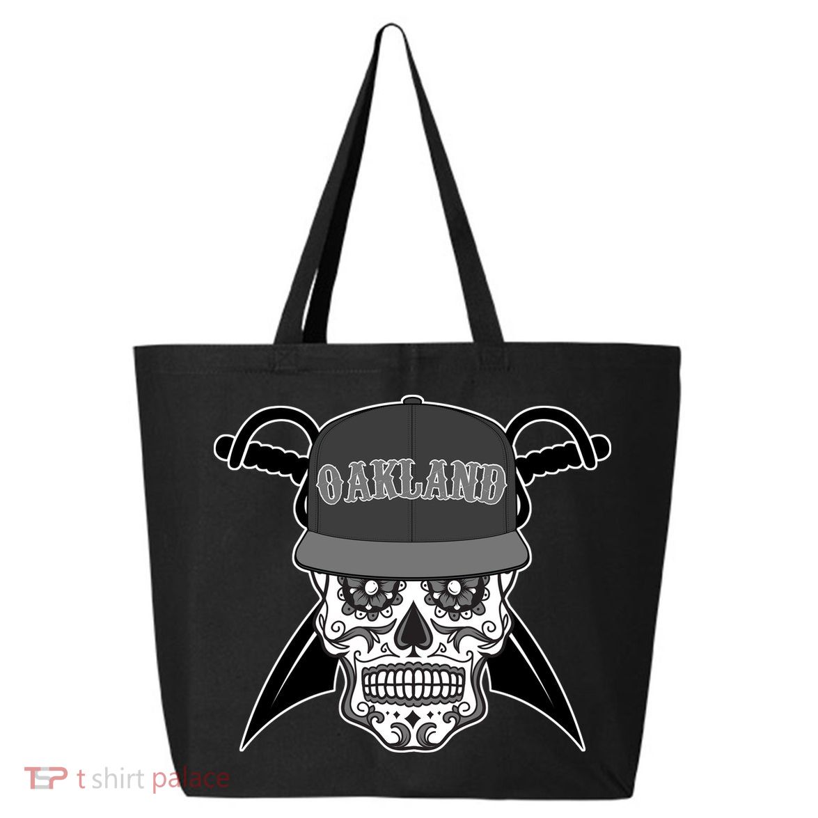 Oakland Day of The Dead Sugar Skull 25L Jumbo Tote