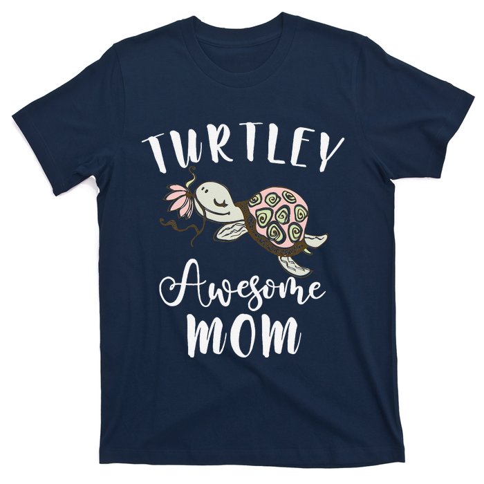 Ocean Animal Lover Mom Mothers Day Gift Idea Turtle T-Shirt