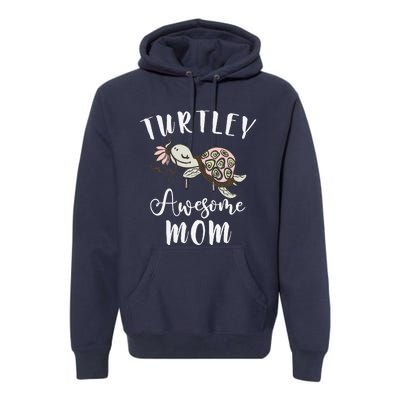 Ocean Animal Lover Mom Mothers Day Gift Idea Turtle Premium Hoodie