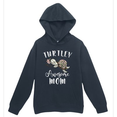 Ocean Animal Lover Mom Mothers Day Gift Idea Turtle Urban Pullover Hoodie