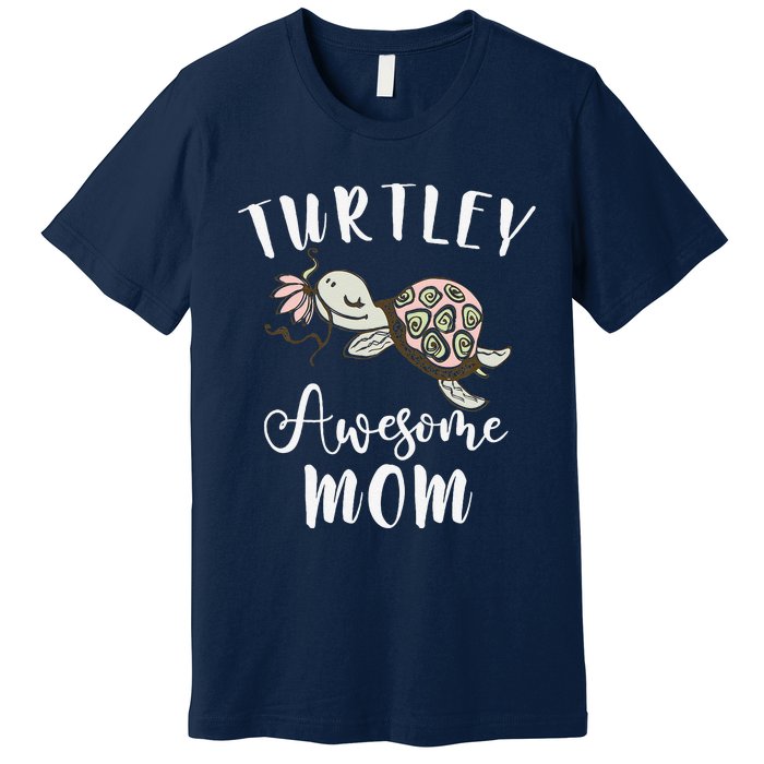 Ocean Animal Lover Mom Mothers Day Gift Idea Turtle Premium T-Shirt