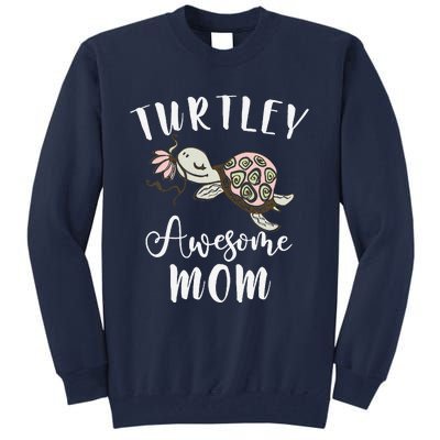 Ocean Animal Lover Mom Mothers Day Gift Idea Turtle Tall Sweatshirt