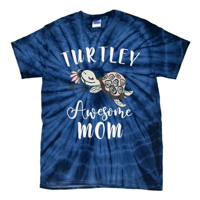 Ocean Animal Lover Mom Mothers Day Gift Idea Turtle Tie-Dye T-Shirt