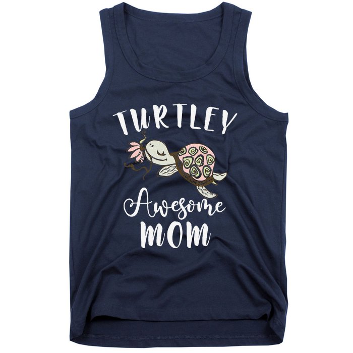 Ocean Animal Lover Mom Mothers Day Gift Idea Turtle Tank Top