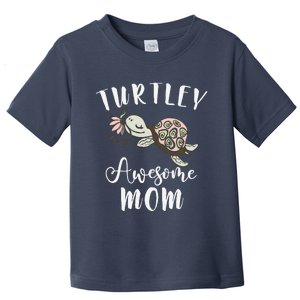 Ocean Animal Lover Mom Mothers Day Gift Idea Turtle Toddler T-Shirt