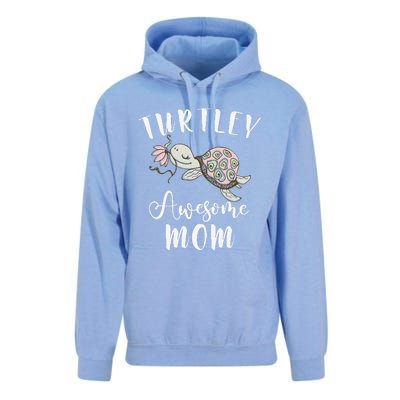 Ocean Animal Lover Mom Mothers Day Gift Idea Turtle Unisex Surf Hoodie