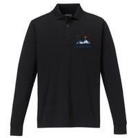 Outdoor Adventures Logo Performance Long Sleeve Polo