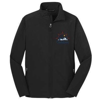 Outdoor Adventures Logo Core Soft Shell Jacket