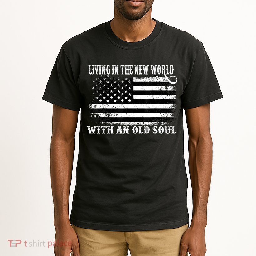 Oliver Anthony Livin In The New World With An Old Soul Tall T-Shirt