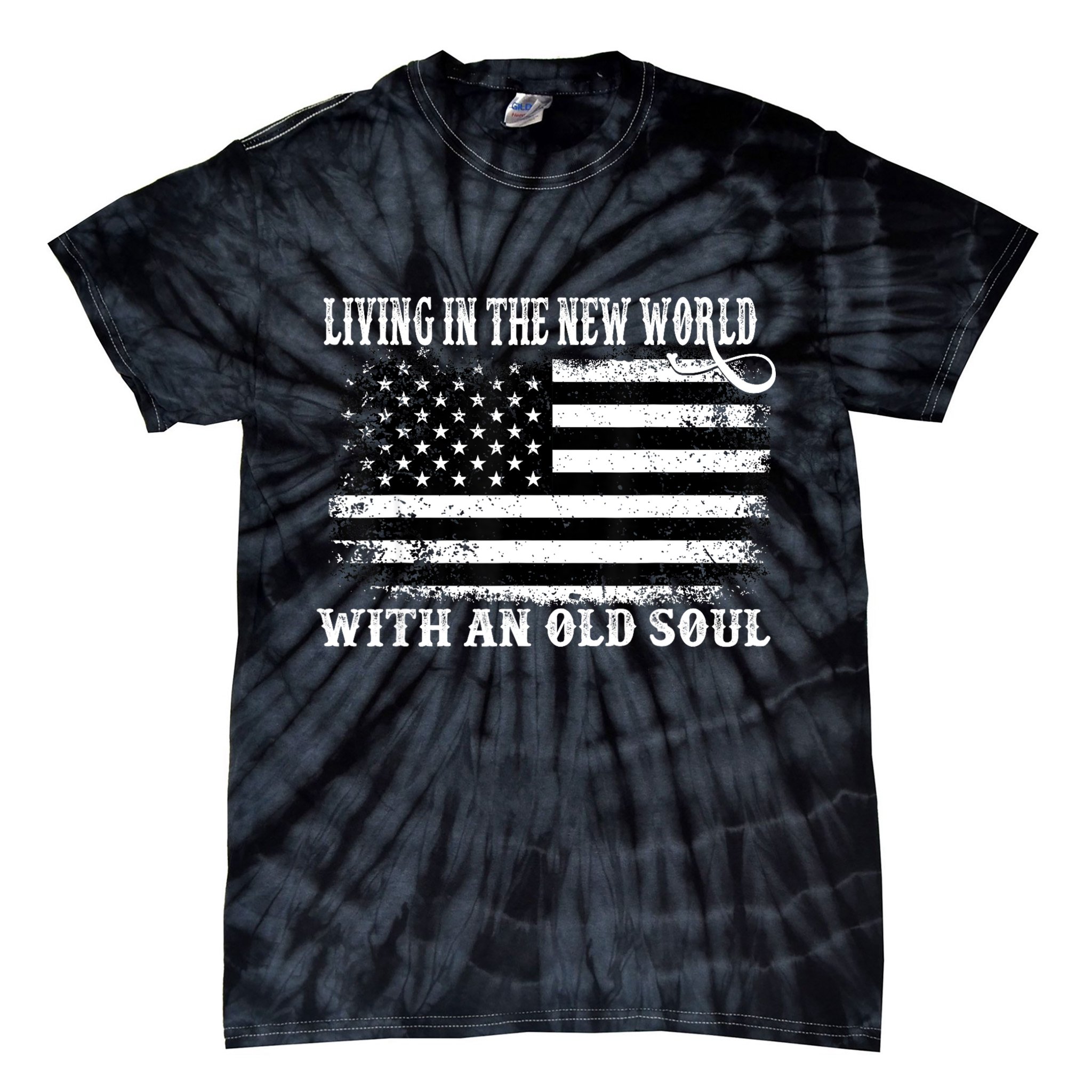 Oliver Anthony Livin In The New World With An Old Soul Tie-Dye T-Shirt