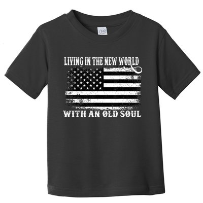 Oliver Anthony Livin In The New World With An Old Soul Toddler T-Shirt