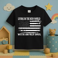 Oliver Anthony Livin In The New World With An Old Soul Toddler T-Shirt